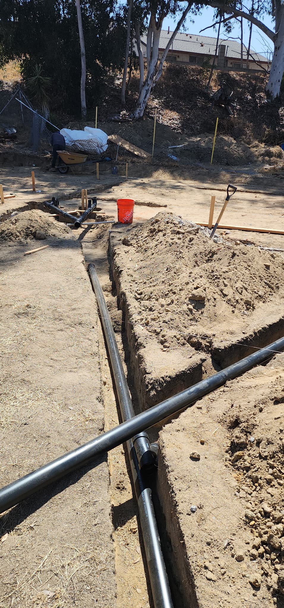 Sewer Line Installation
